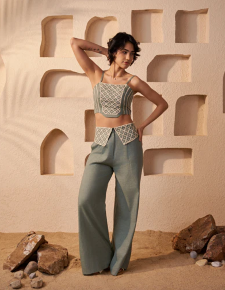 The Sage Khadi Co-ord Set